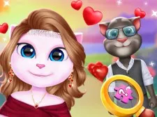 Kitty Couple Lovely Valentine